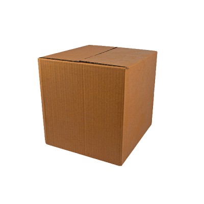 Corrugated Box-3 ply-Brown 240 (L) X 240 (W) X 250 (H) mm - Pack Of 10