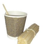 Disposable coffee cup With Handle pack of 25