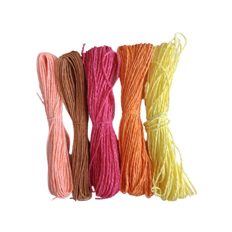 Paper Rope multi color - Pack of 2