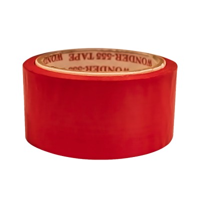 Color tape - Red - 3in - 45 micron -65mtr - Pack Of 2