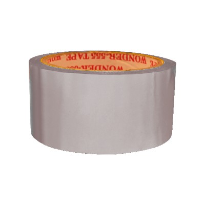 Color cellophane tape - White - 1in - 45 micron-65mtr - Pack of 3
